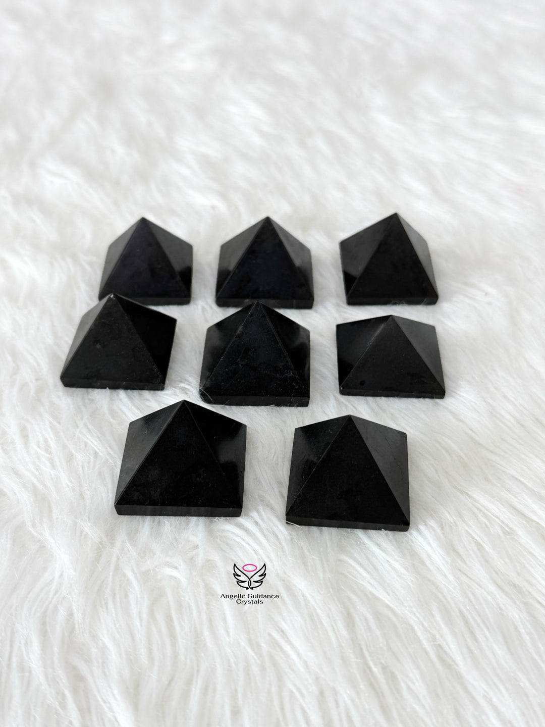 Black Tourmaline Pyramid Small