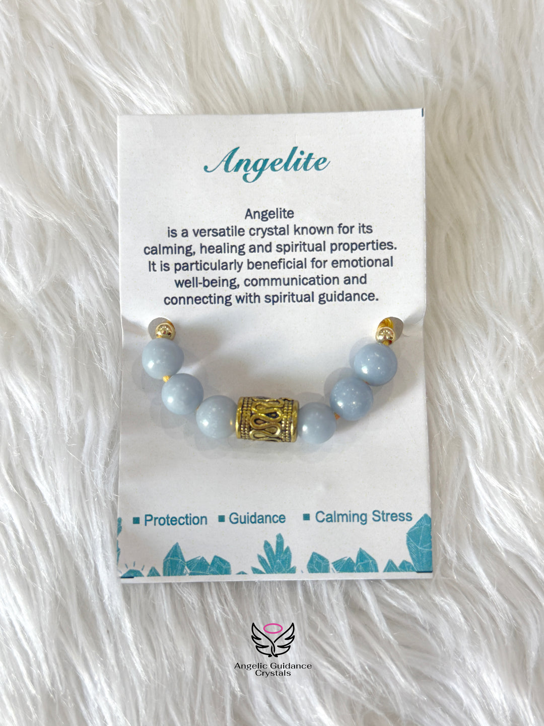 Angelite Rakhi