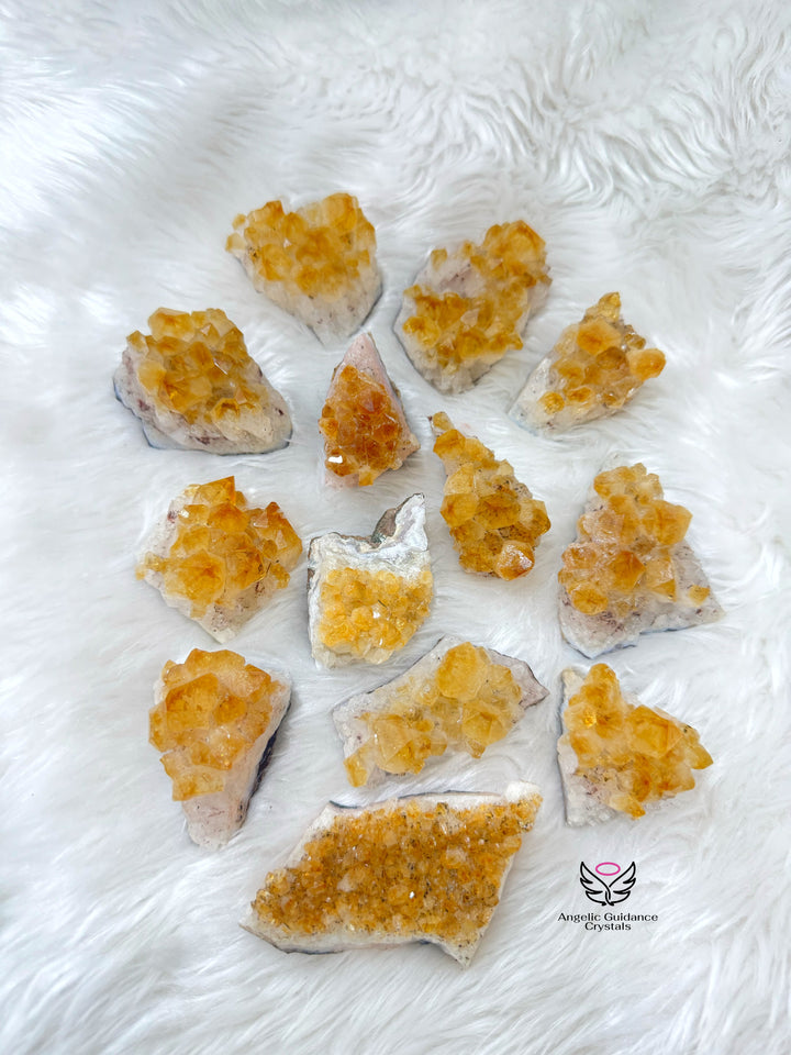 Citrine Cluster Small