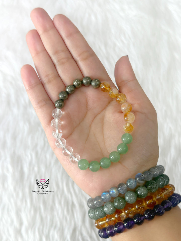 Ultimate Wealth Manifestation Bracelet 8mm