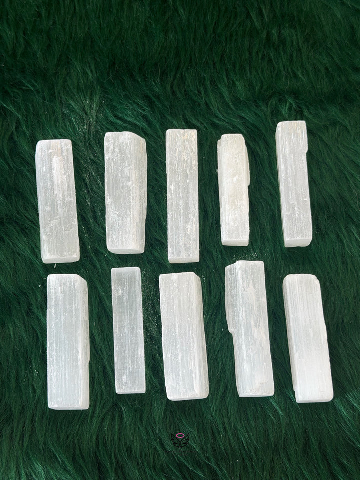 Selenite Raw Slab Medium