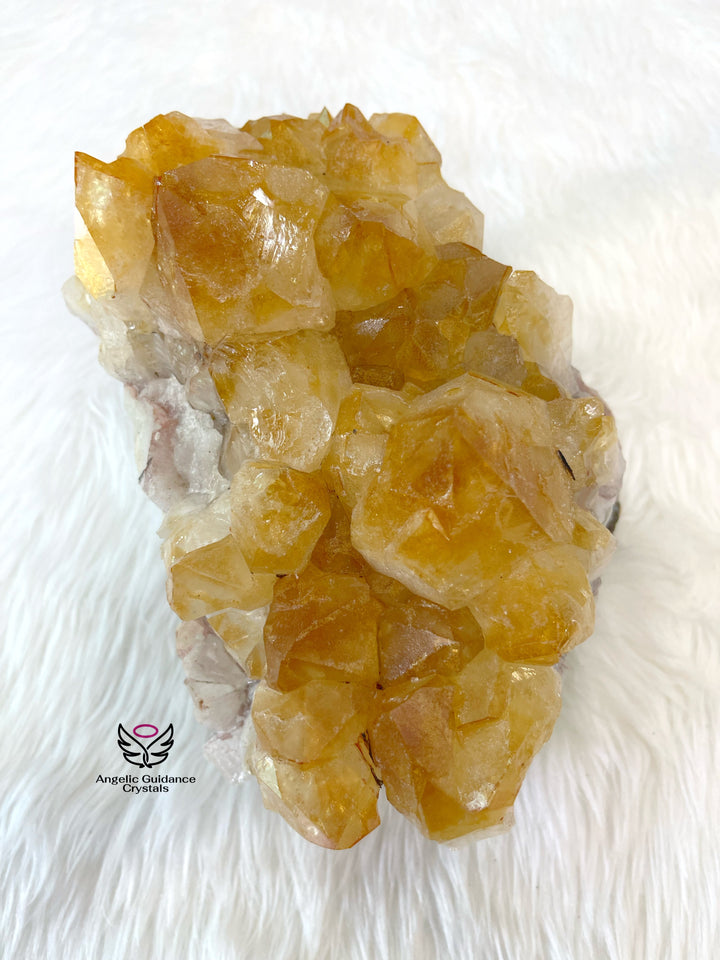 Citrine Cluster Xl Size 5