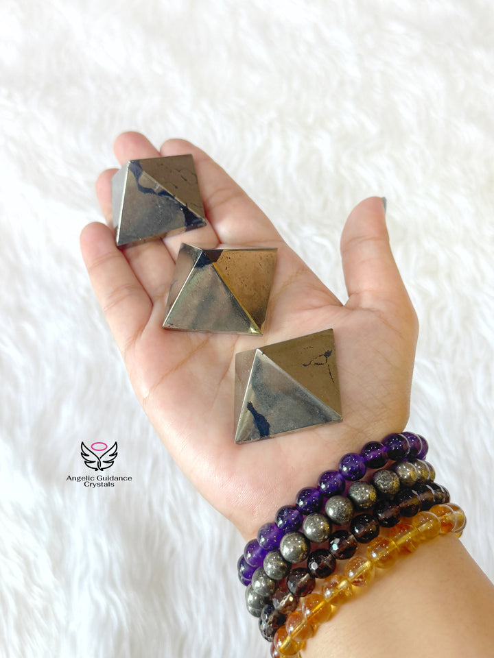 Pyrite Pyramid Small