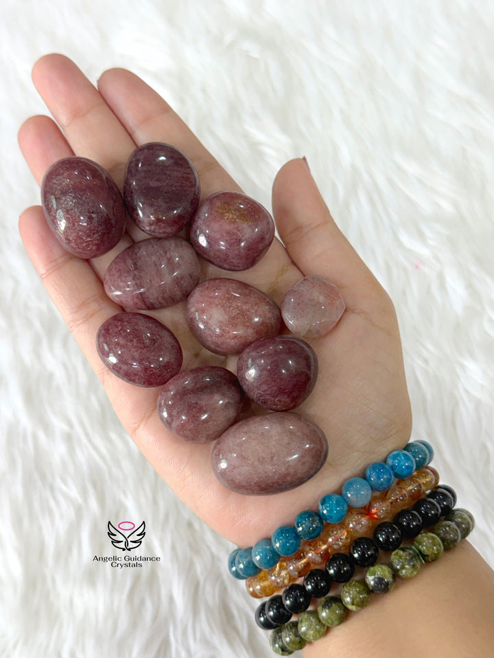 Strawberry Quartz Tumble