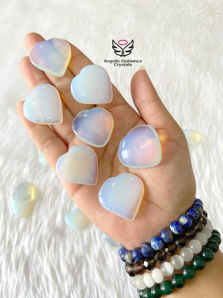 Opalite Heart Small