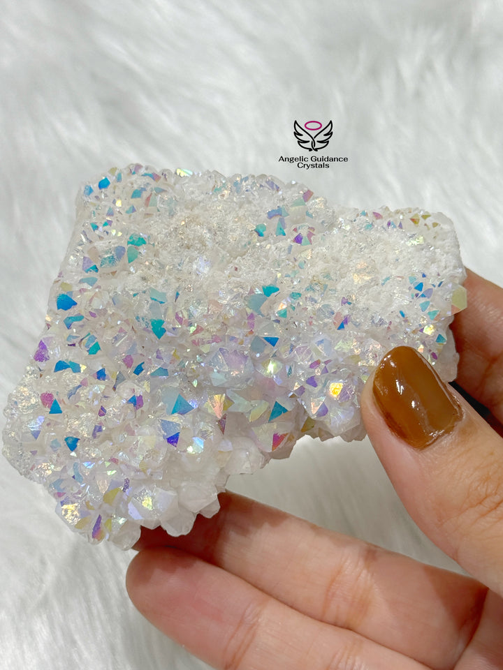 Angel Aura Quartz Cluster AAA 6