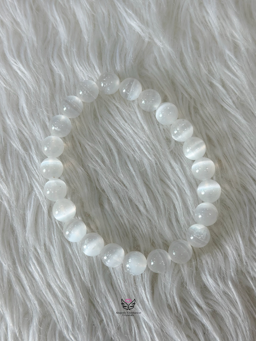Selenite Bracelet 8mm