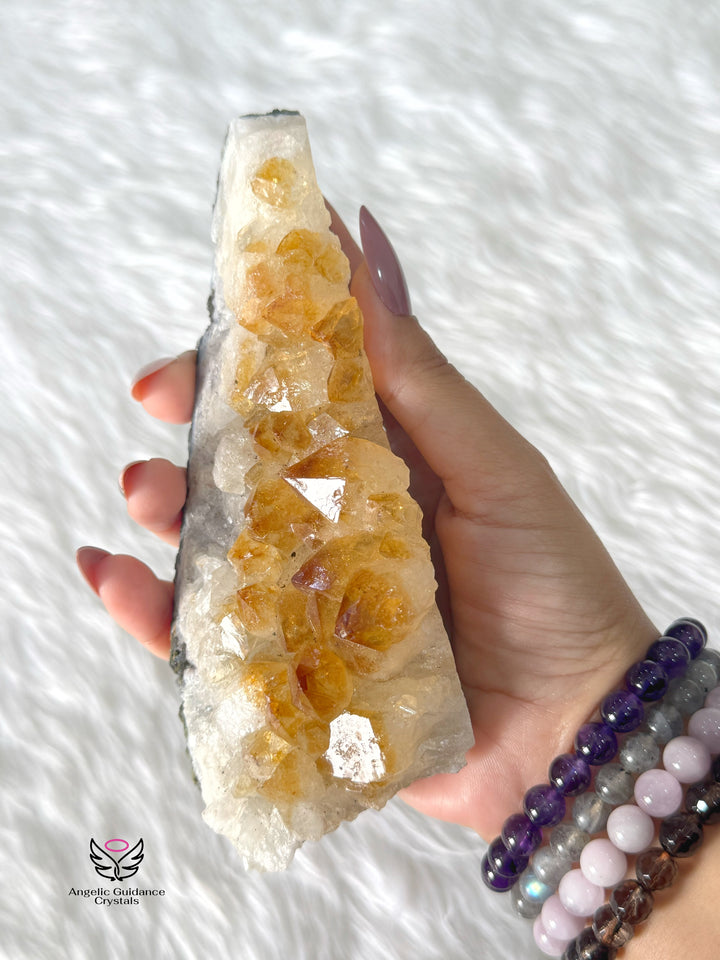 Citrine Cluster Large 7