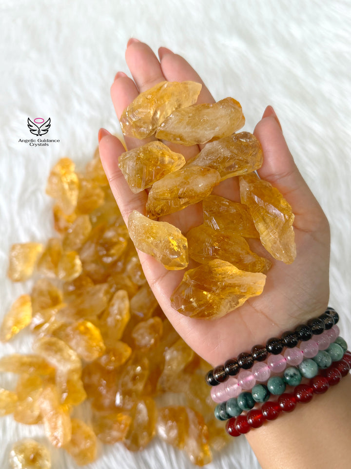 Citrine Raw Stone Small Aaa
