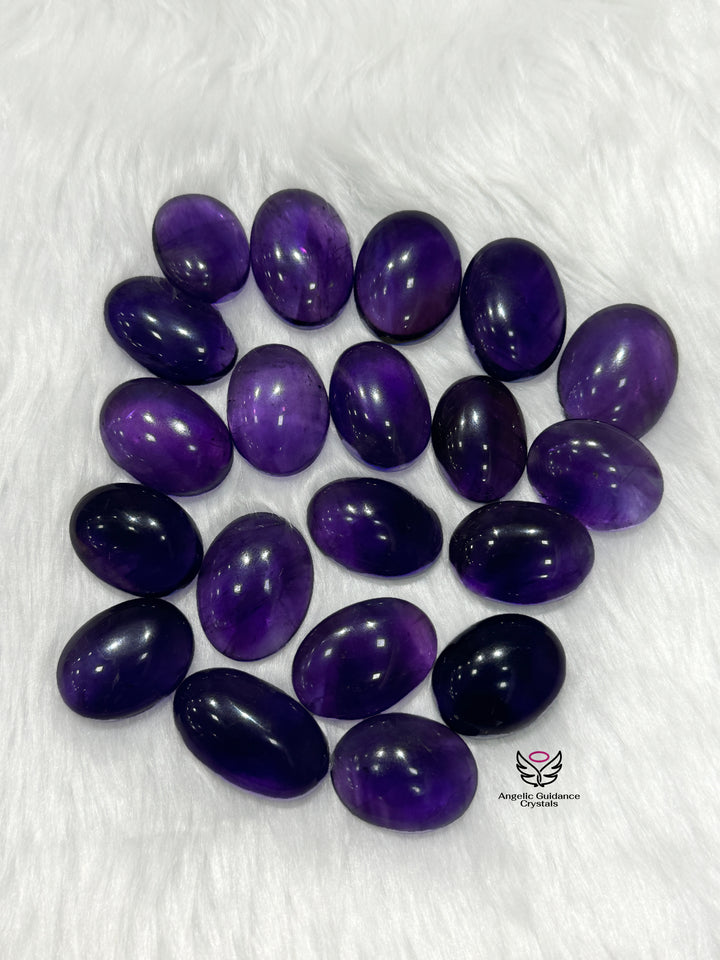 Amethyst Cabochon Large