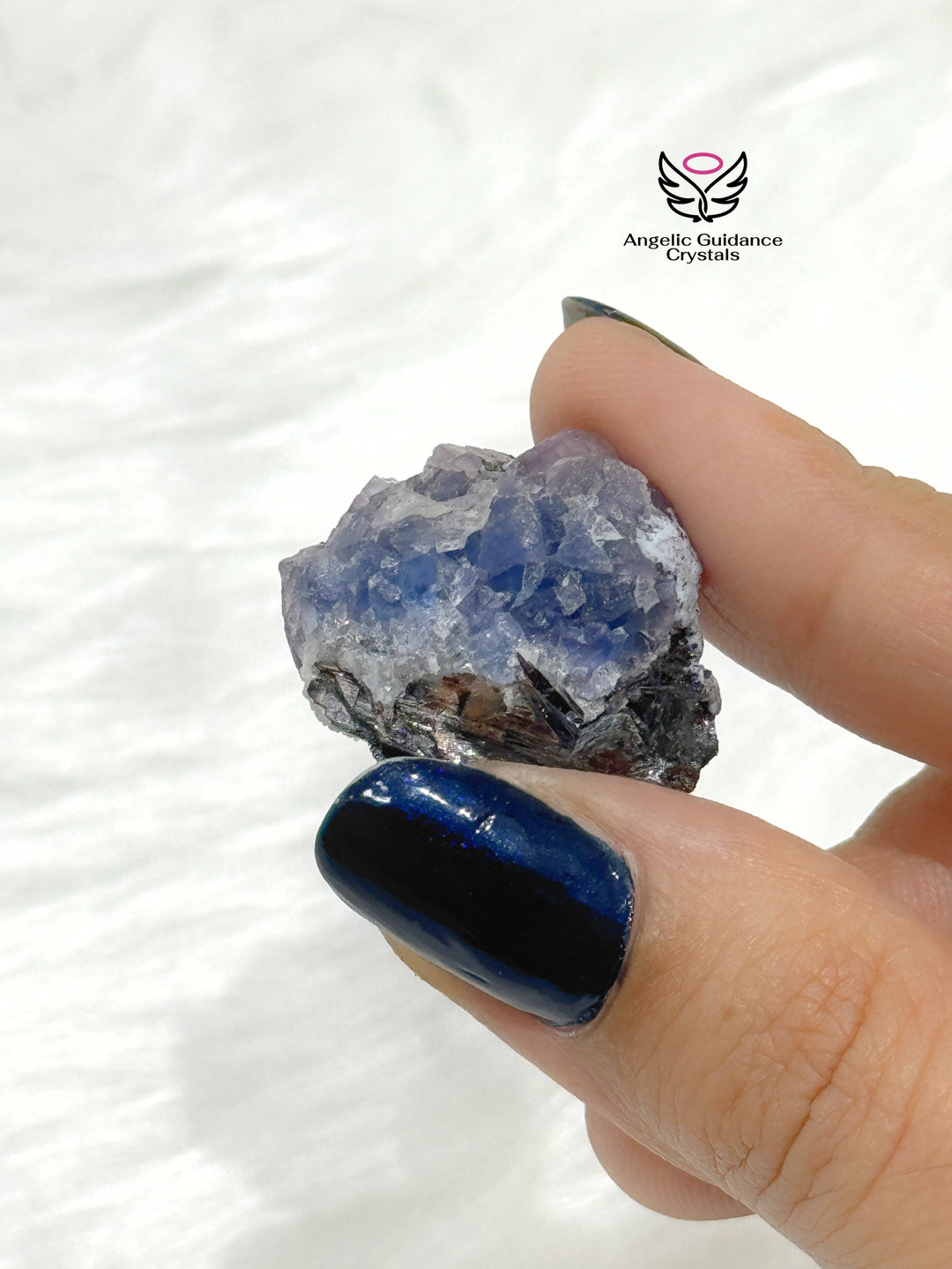 Blue Fluorite Raw Stone From Spain