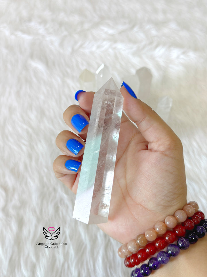 Clear Quartz Tower Large