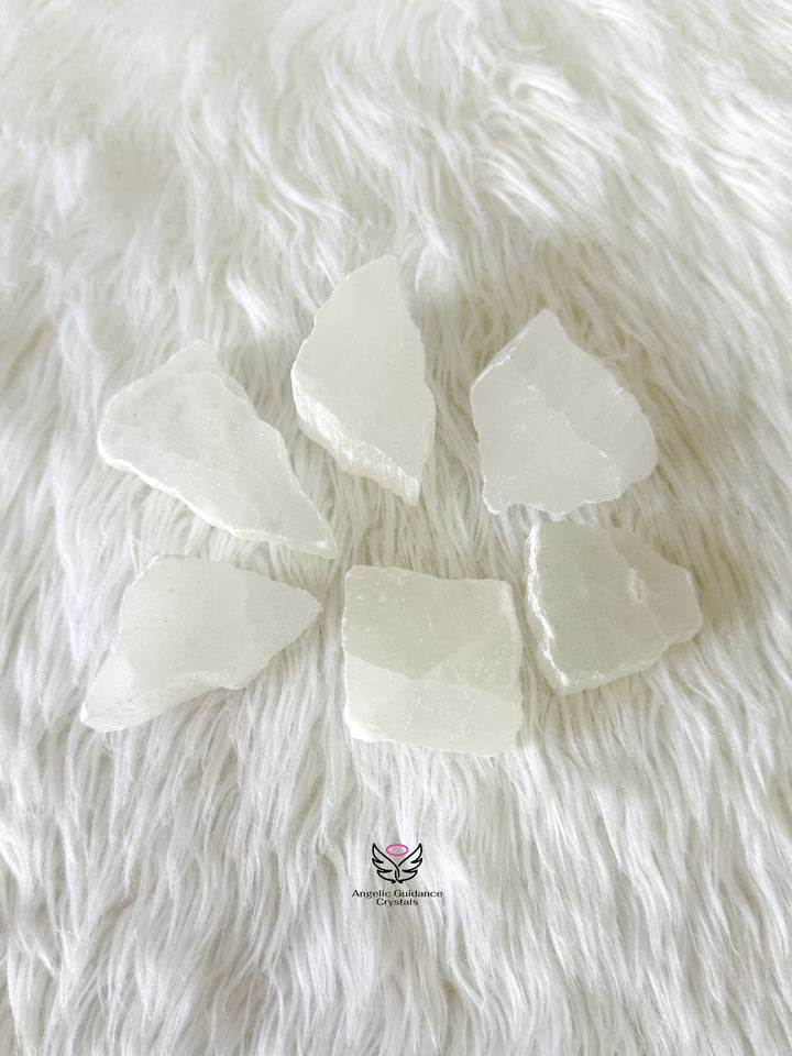 Selenite Raw Stone Medium