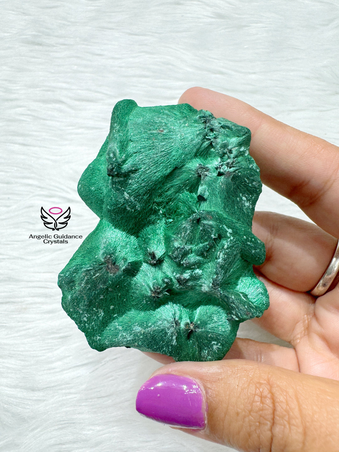 Malachite Velvet Cluster