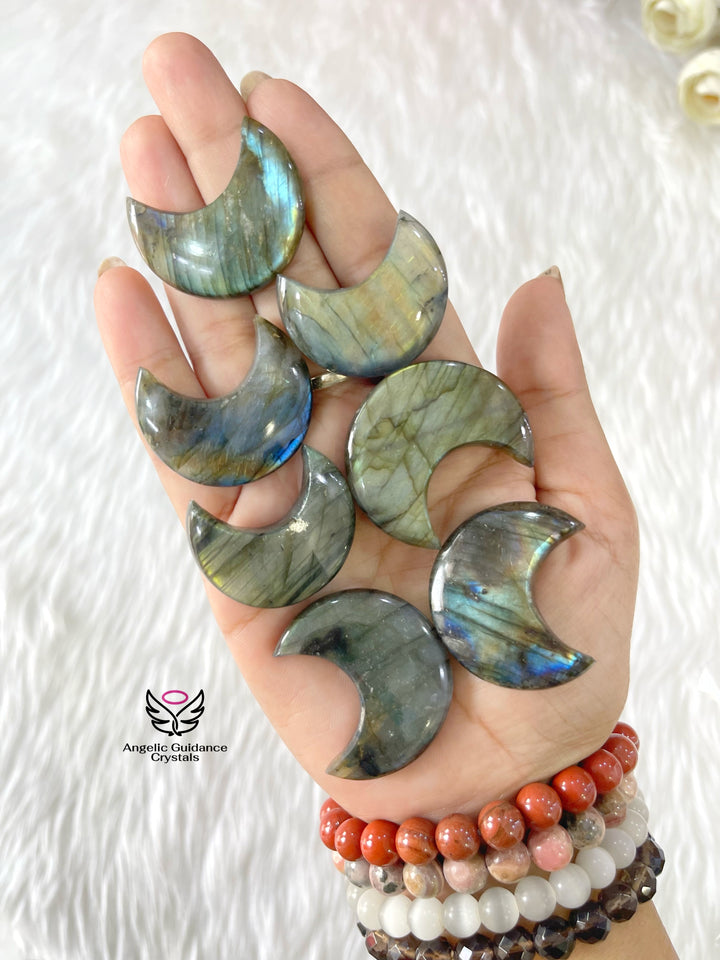 Labradorite Baby Moon Small