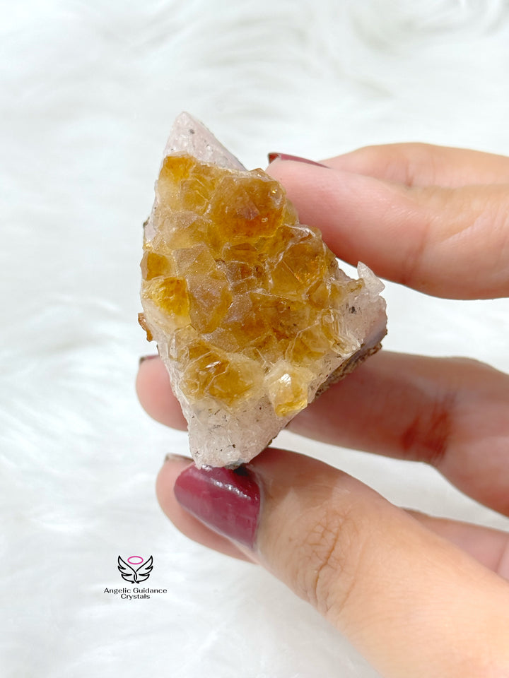 Citrine Cluster Small