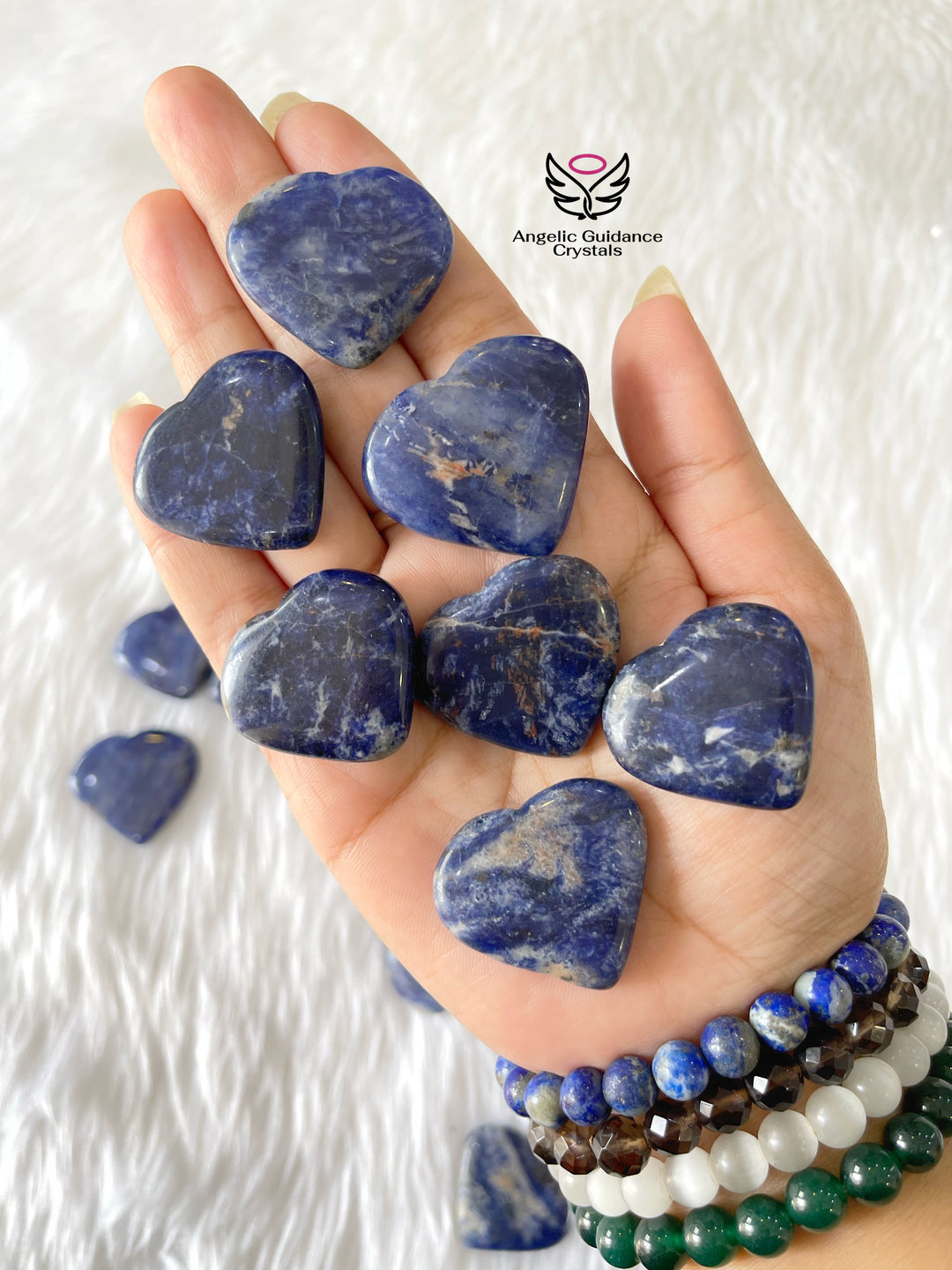 Sodalite Heart Small