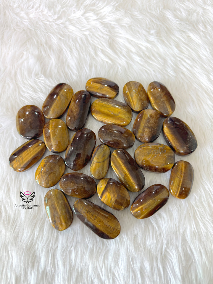 Tigers Eye PalmStone Small