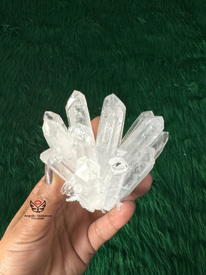 Clear Quartz Cluster Flower