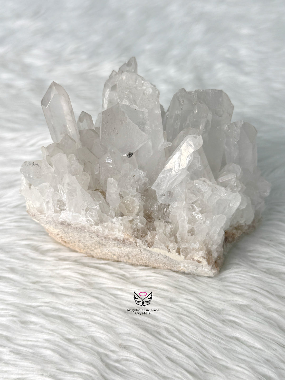 Clear Quartz Lemurian Cluster 14