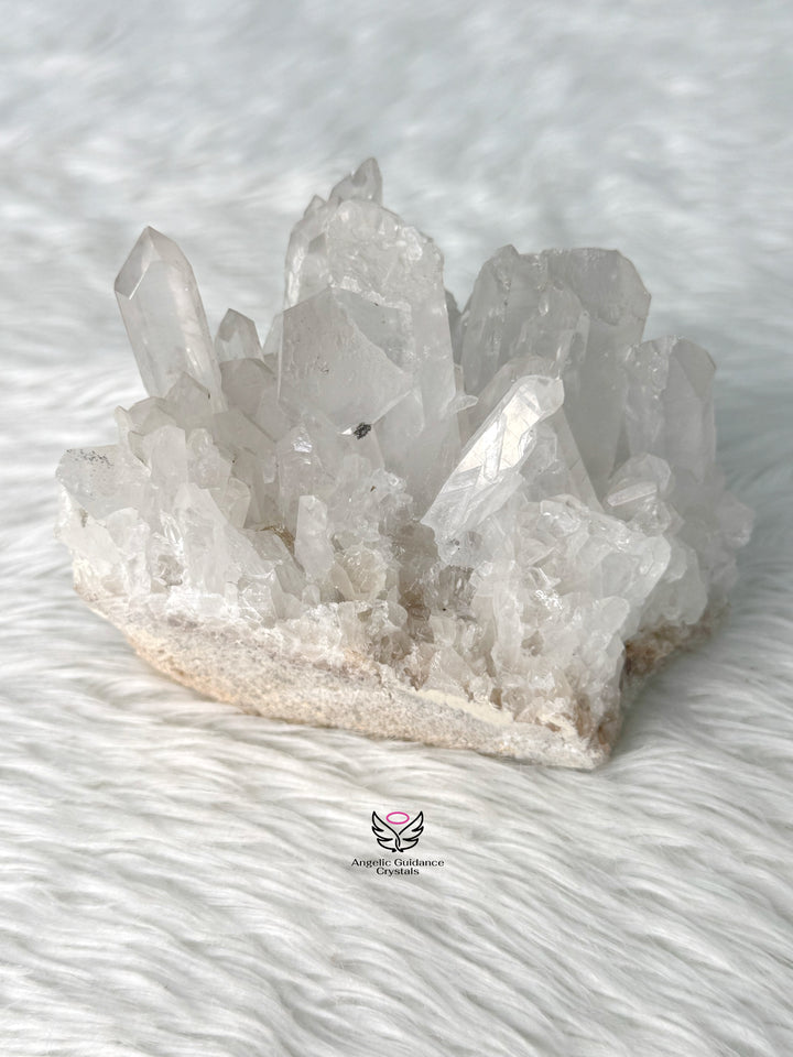 Clear Quartz Lemurian Cluster 14