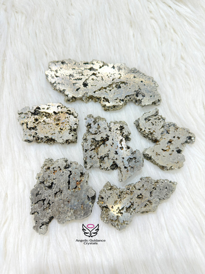 Pyrite Cluster Slab Medium/Large