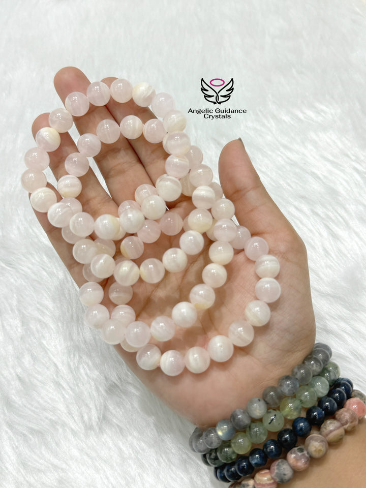 Mangano Calcite 10mm Bracelet