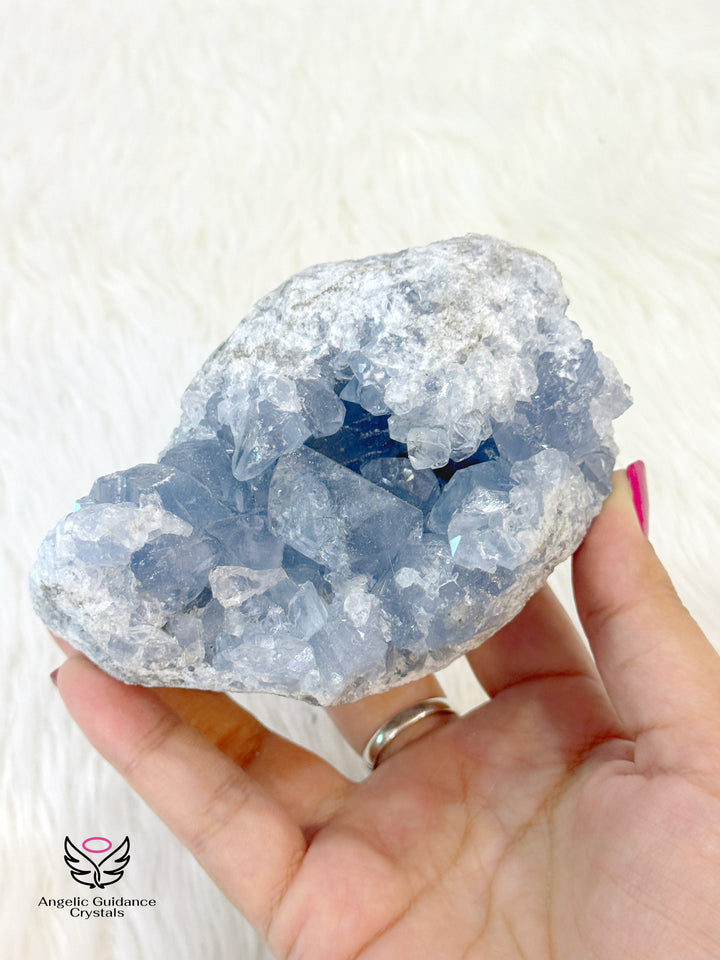 Celestite Cluster XLarge 2