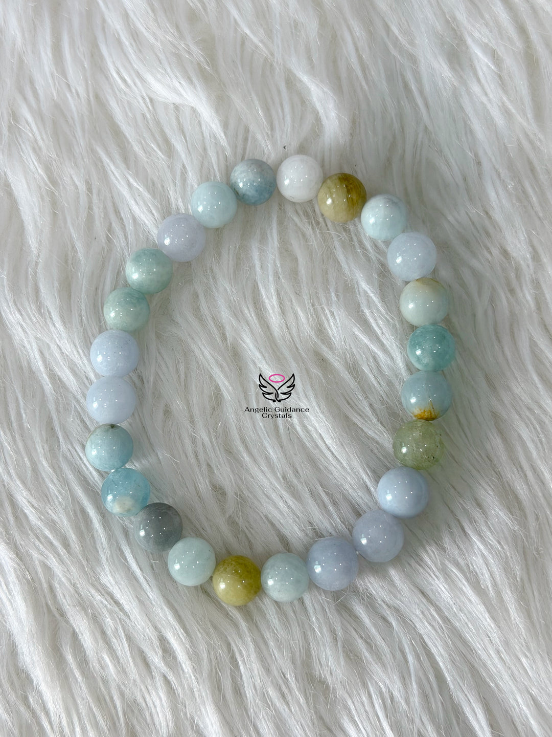 Aquamarine Bracelet A 8mm
