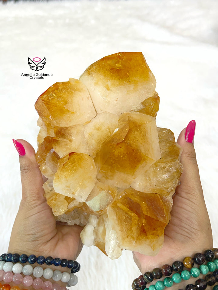 Citrine Cluster Xl Size 1