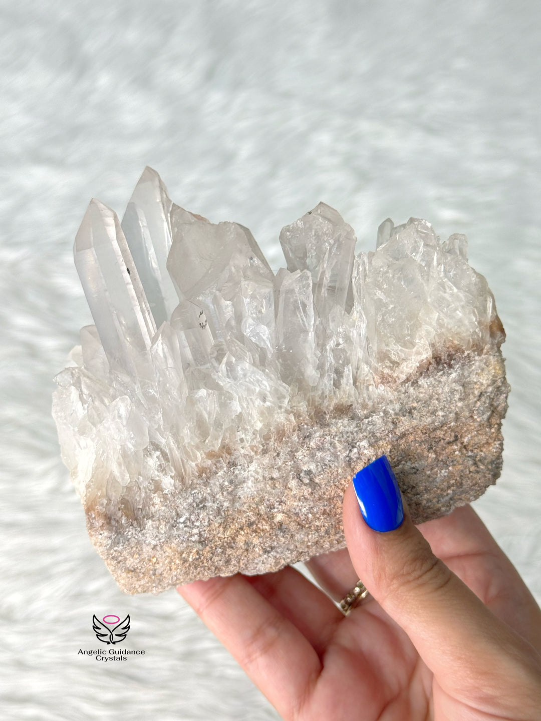 Clear Quartz Lemurian Cluster 13