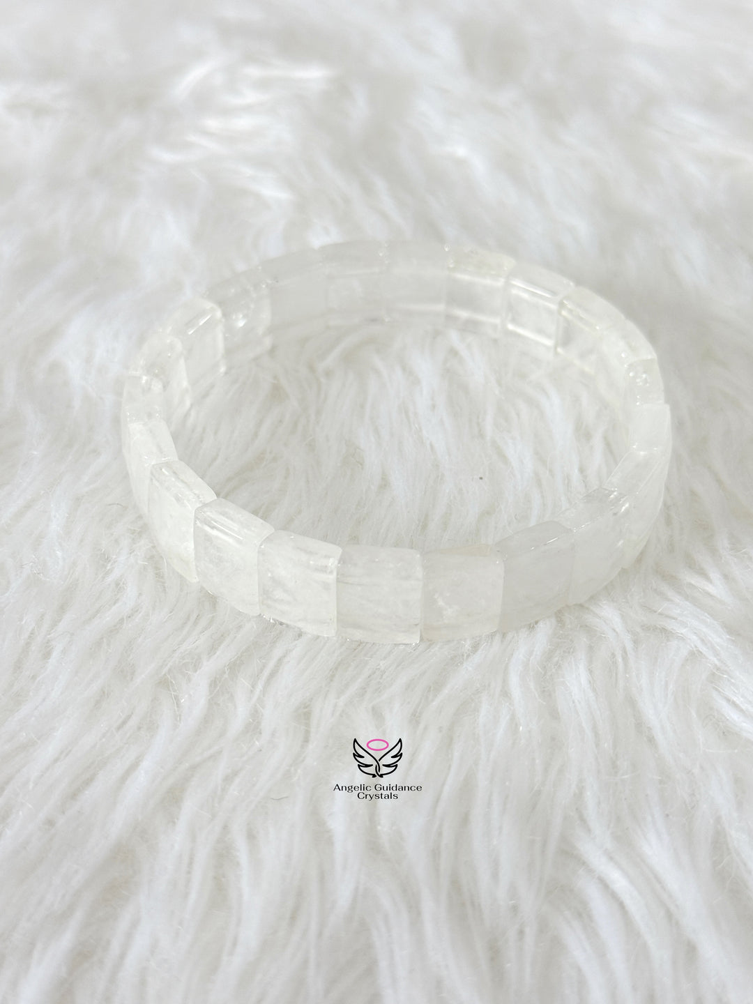 Clear Quartz Pyramid Bracelet