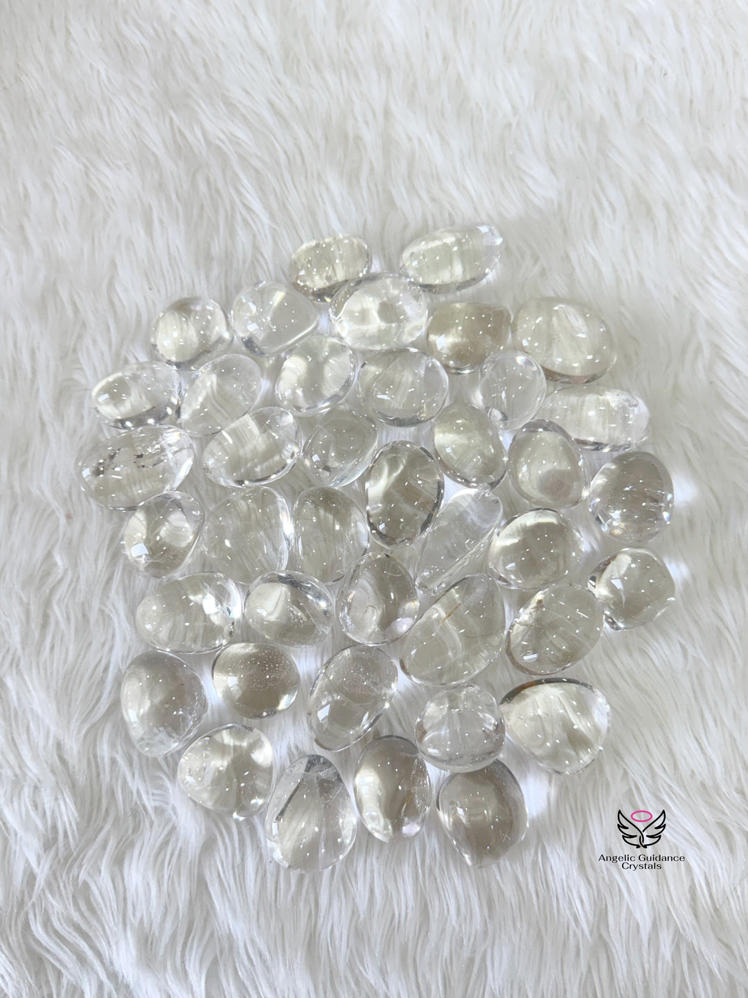 Clear Quartz Tumble Medium AAA