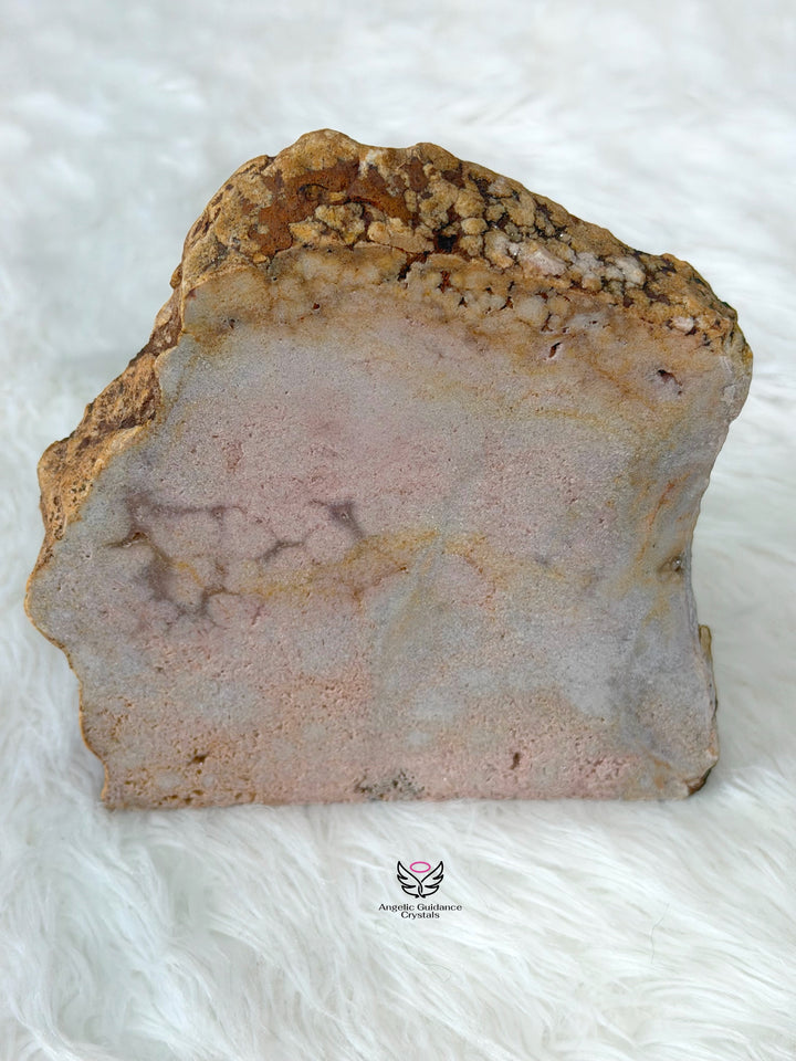 Pink Amethyst Druzy Freeform 2