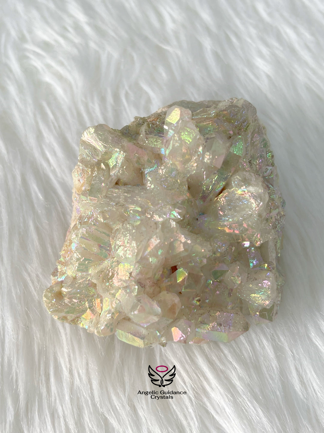 Angel Aura Quartz Cluster Large #2