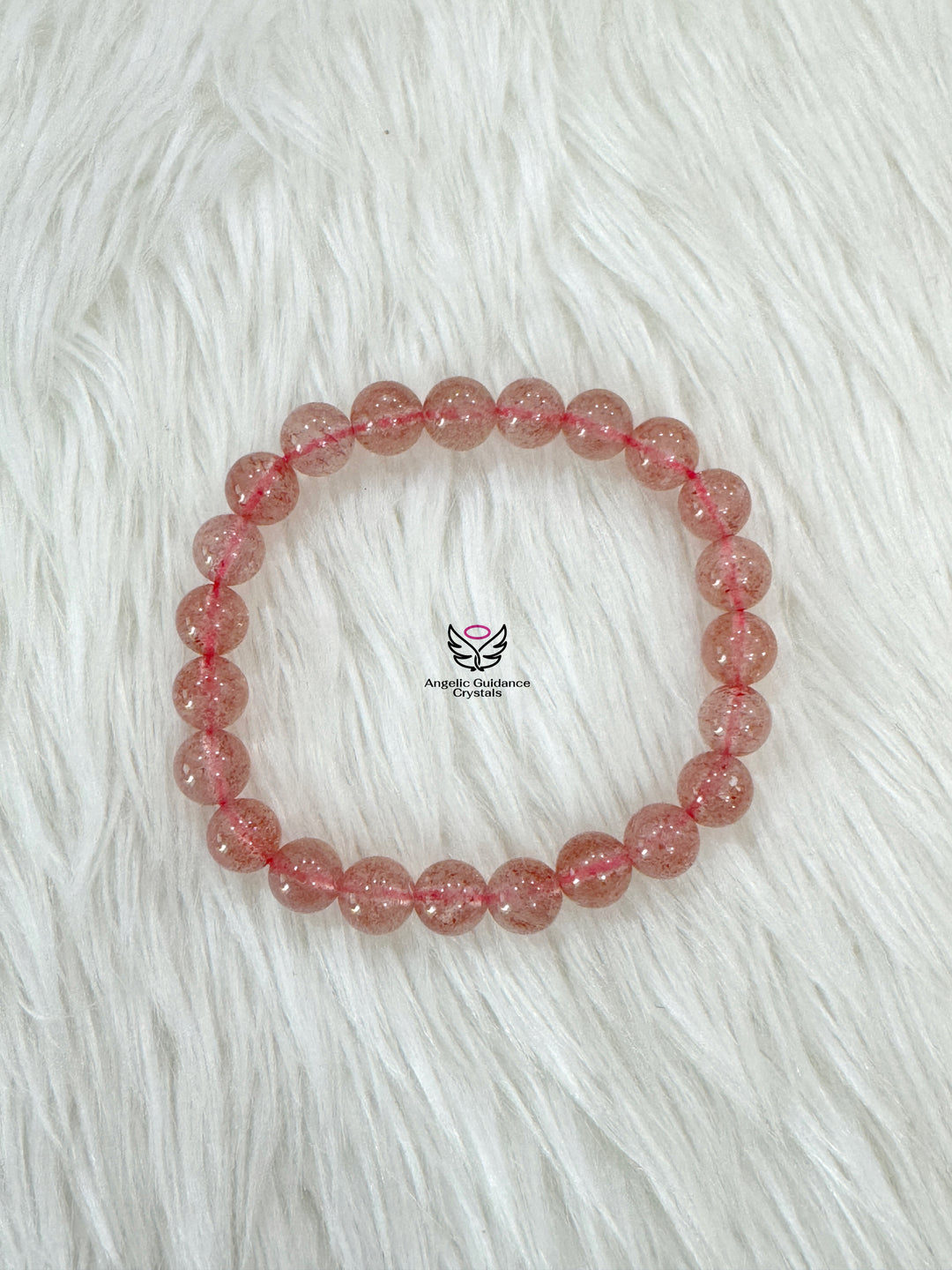 Strawberry Quartz Bracelet AAA