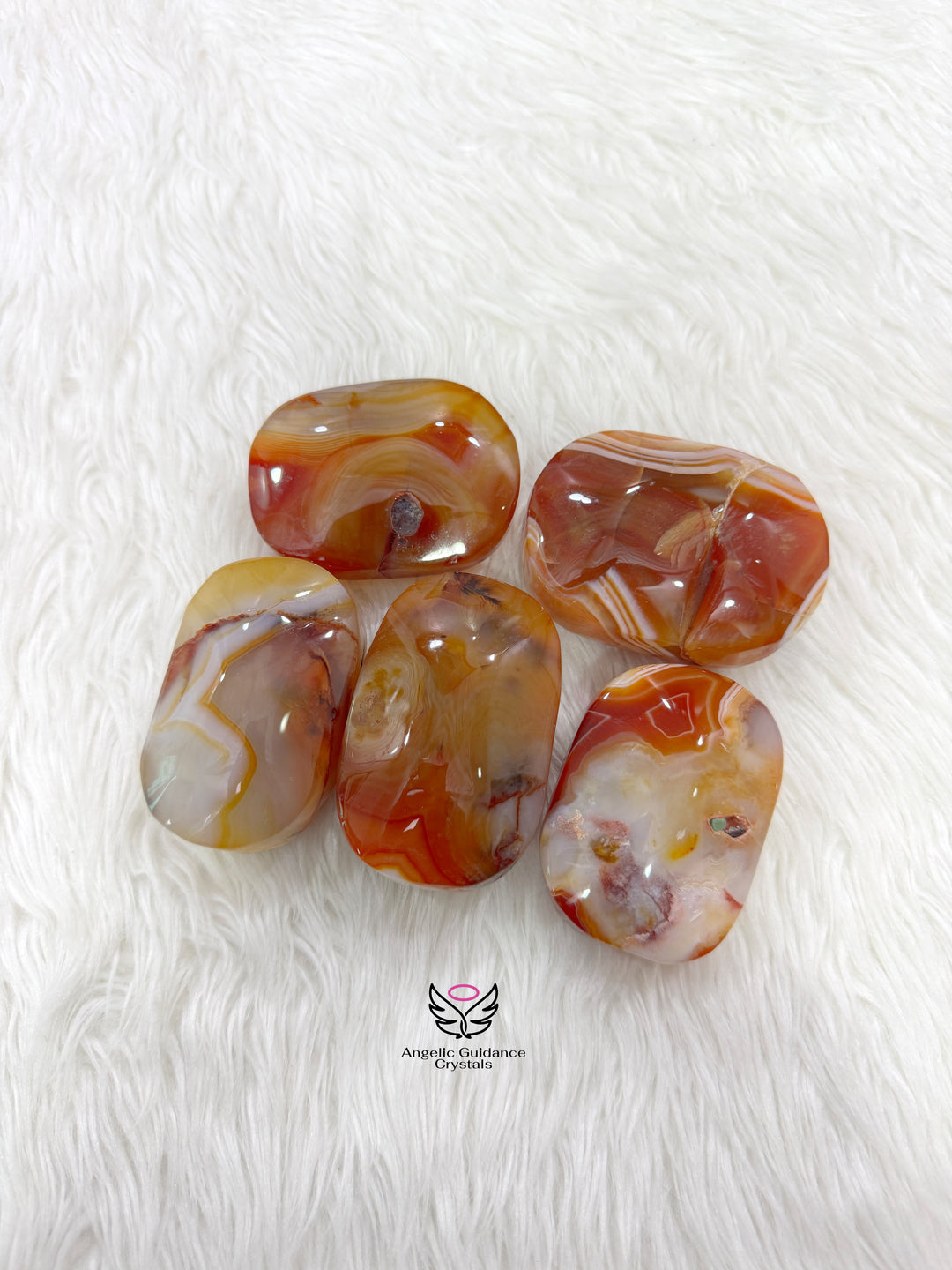 Carnelian Natural Palmstone Medium