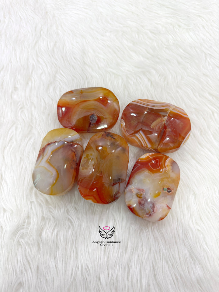 Carnelian Natural Palmstone Medium