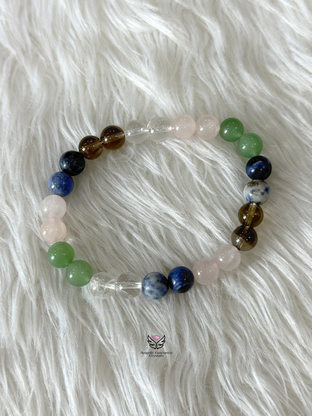 Anger Management Crystal Bracelet 8mm