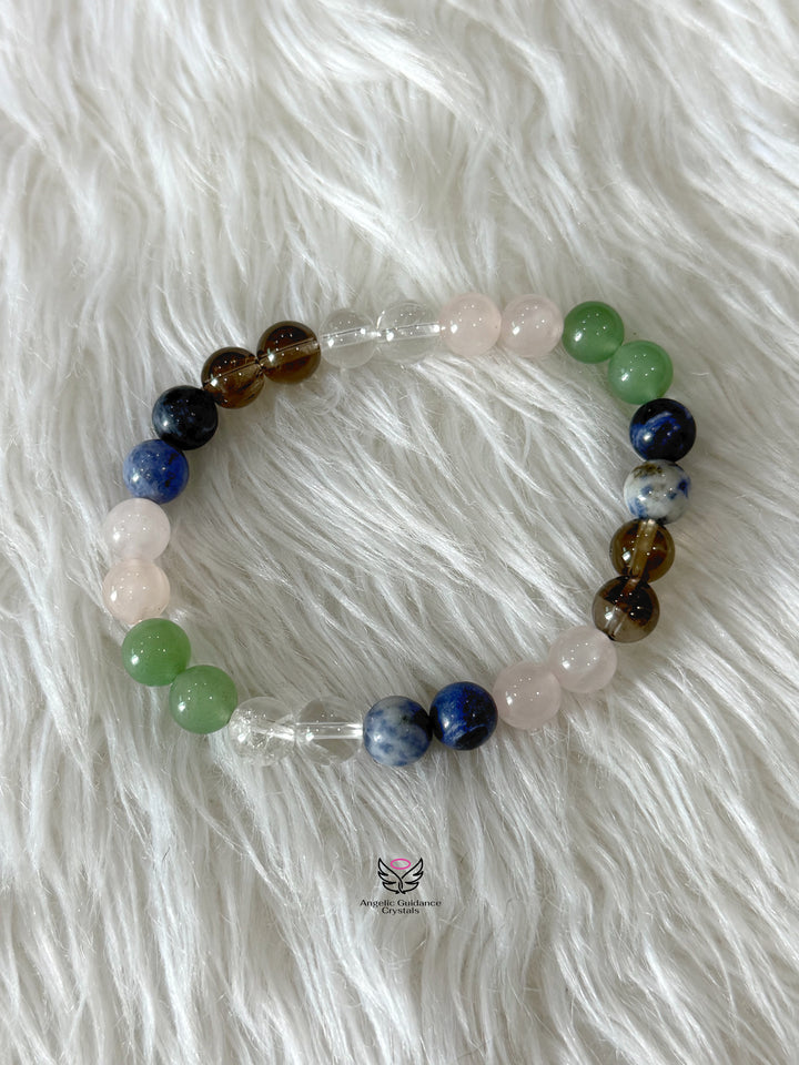 Anger Management Crystal Bracelet 8mm