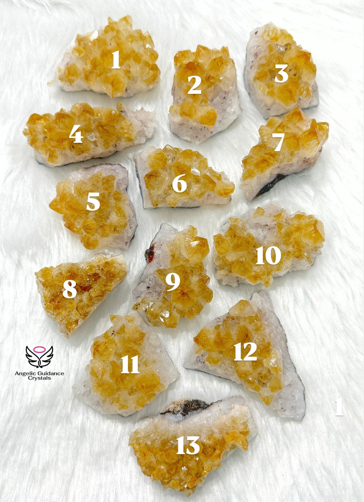 Citrine Cluster Small