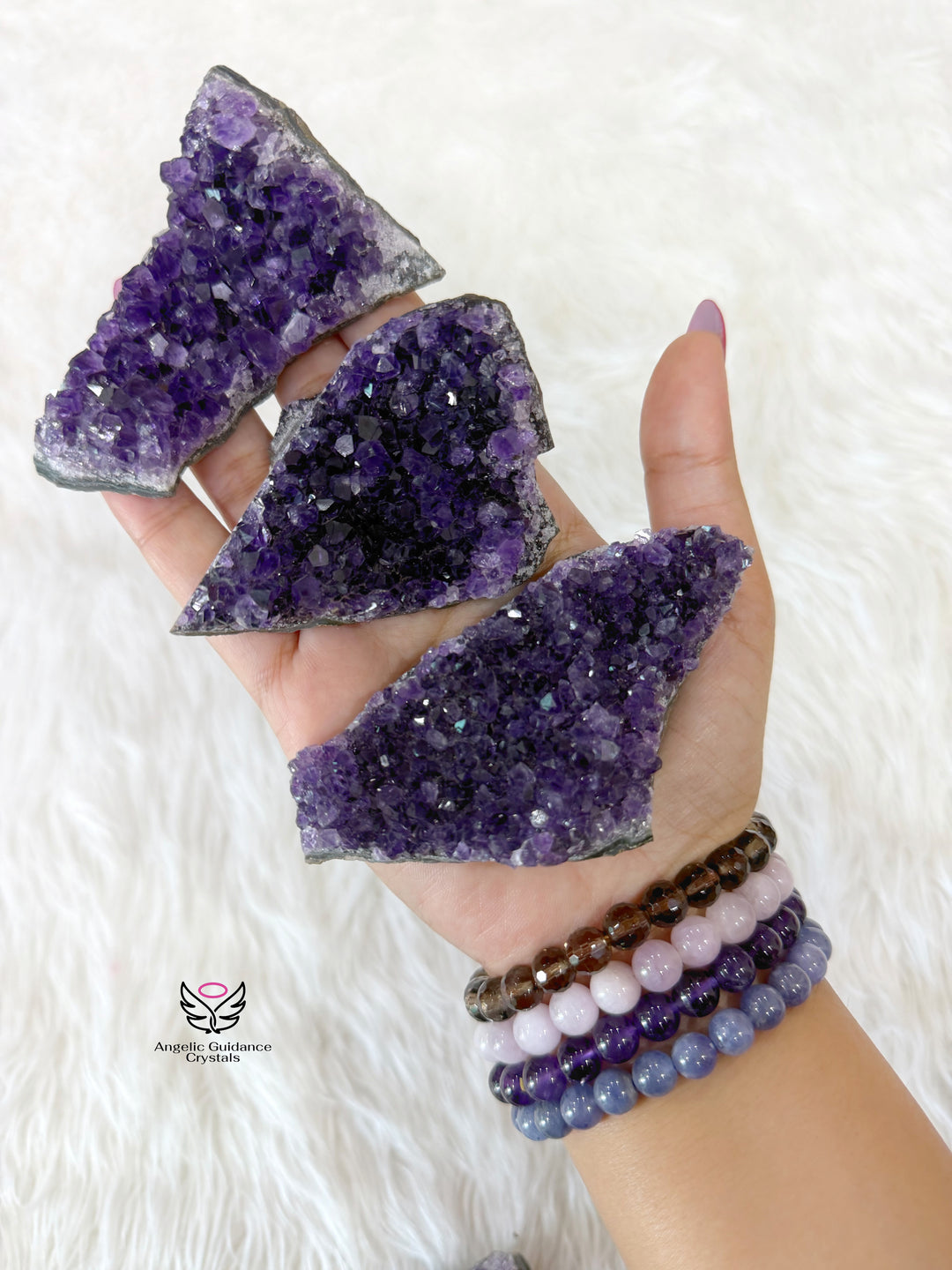 Amethyst Uruguay Cluster Medium Aaa