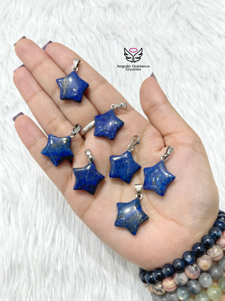 Lapis Lazuli Star Pendant