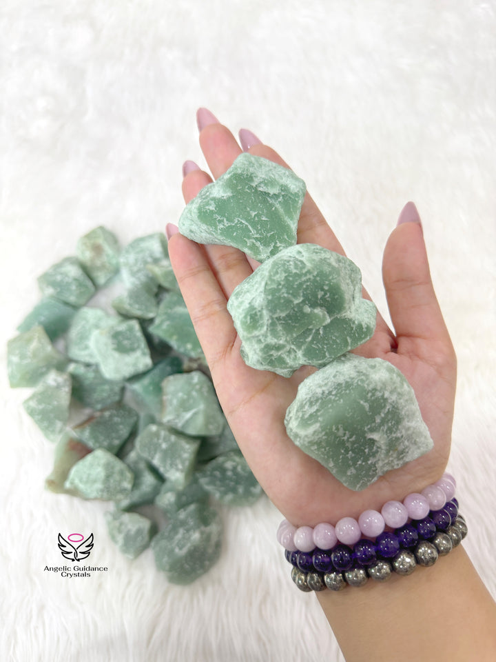 Green Aventurine Raw Stone Medium