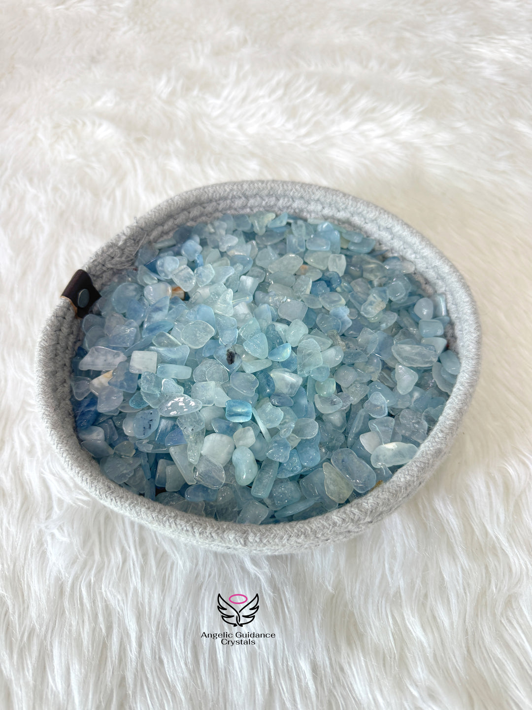 Aquamarine Crystal Chips