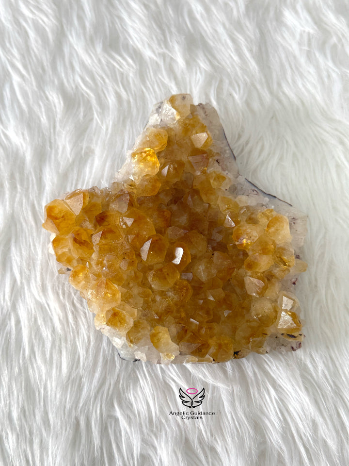 Citrine Cluster Large 6