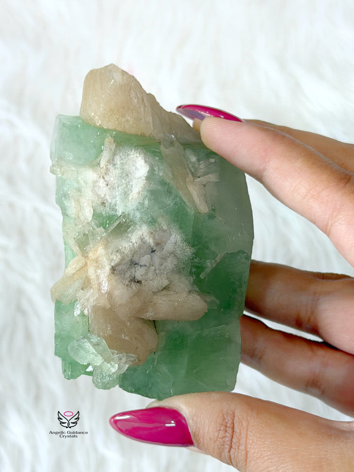 Green Apophyllite Cluster 