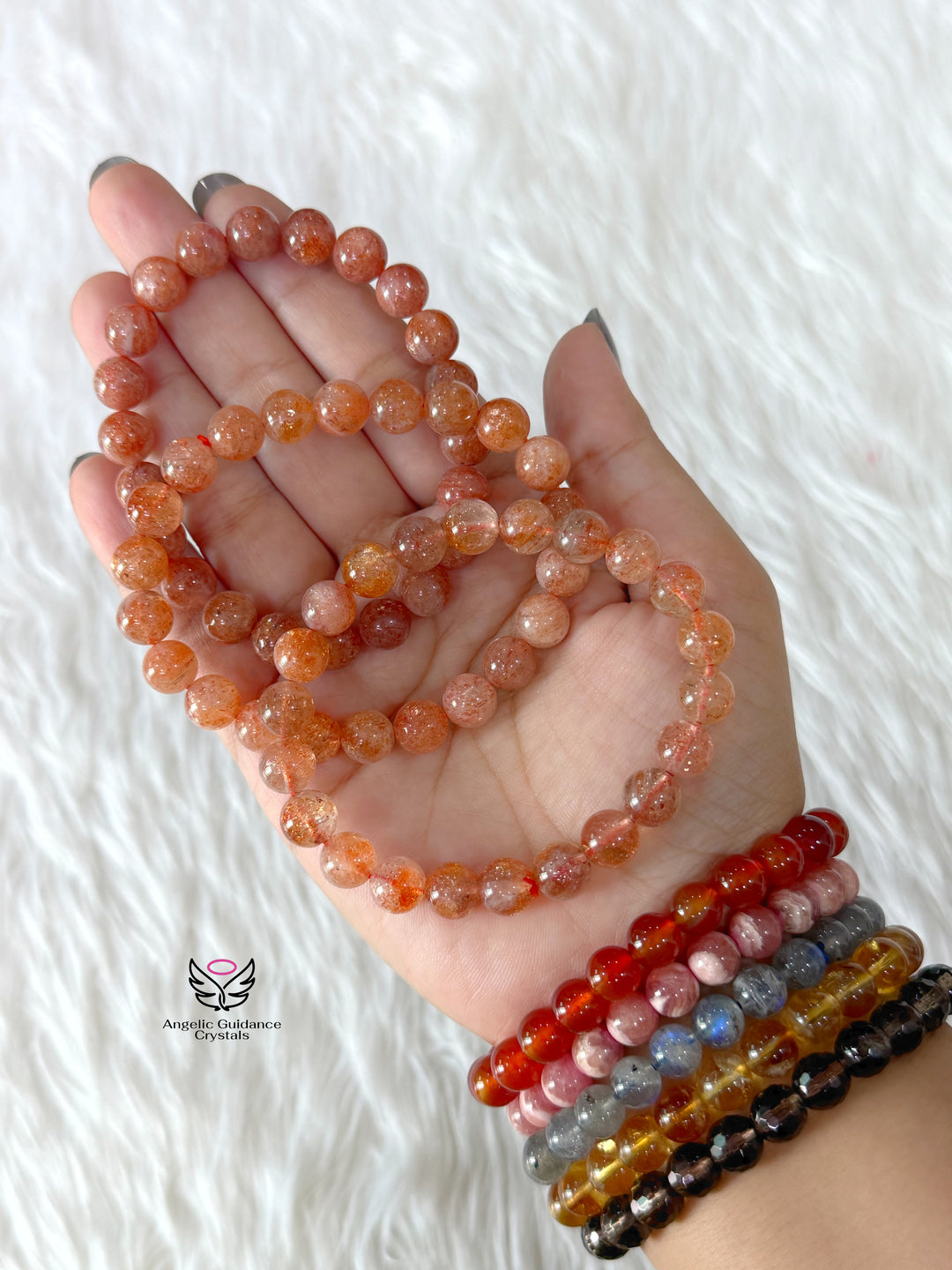Sunstone Bracelet AAA 9mm