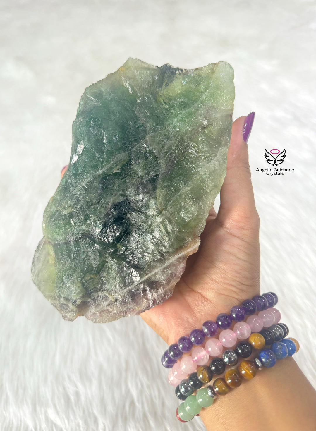 Fluorite Raw Stone Xl Size