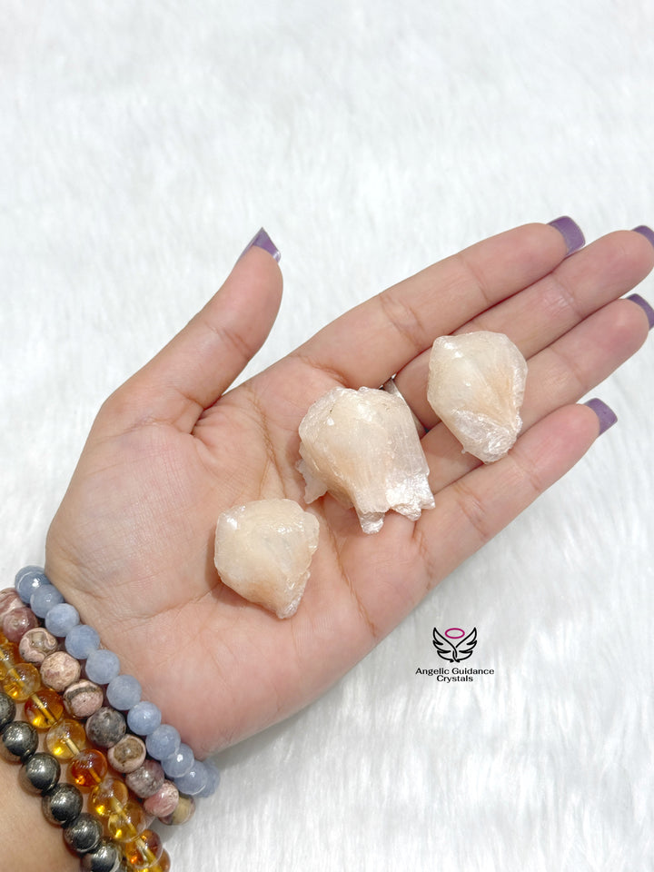 Stilbite Raw Stone Small